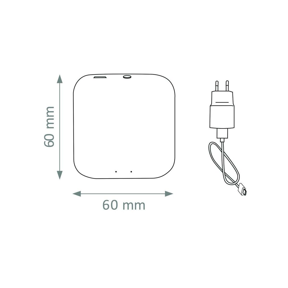 Centrala sterująca BRAMKA TUYA Smart ZIGBEE 2.0 POLUX