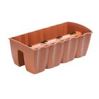 Skrzynka balkonowa CROWN DCRO600 R624 58 x 27.8 cm PROSPERPLAST