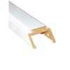 Belka górna ościeżnicy regulowanej 90 Biała 260 - 280 mm Artens