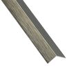 Kątownik aluminiowy 1 m x 19.5 x 19.5 mm anodowany srebrny