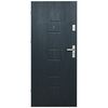 Drzwi zewnętrzne MDF Master 04 grafit 90L Domidor