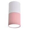 Oprawa natynkowa TUBA IP20 śr. 5.8 cm biało-różowa GU10 CANDELLUX