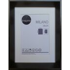 Ramka na zdjęcia Milano 18 x 24 cm czarna MDF Inspire