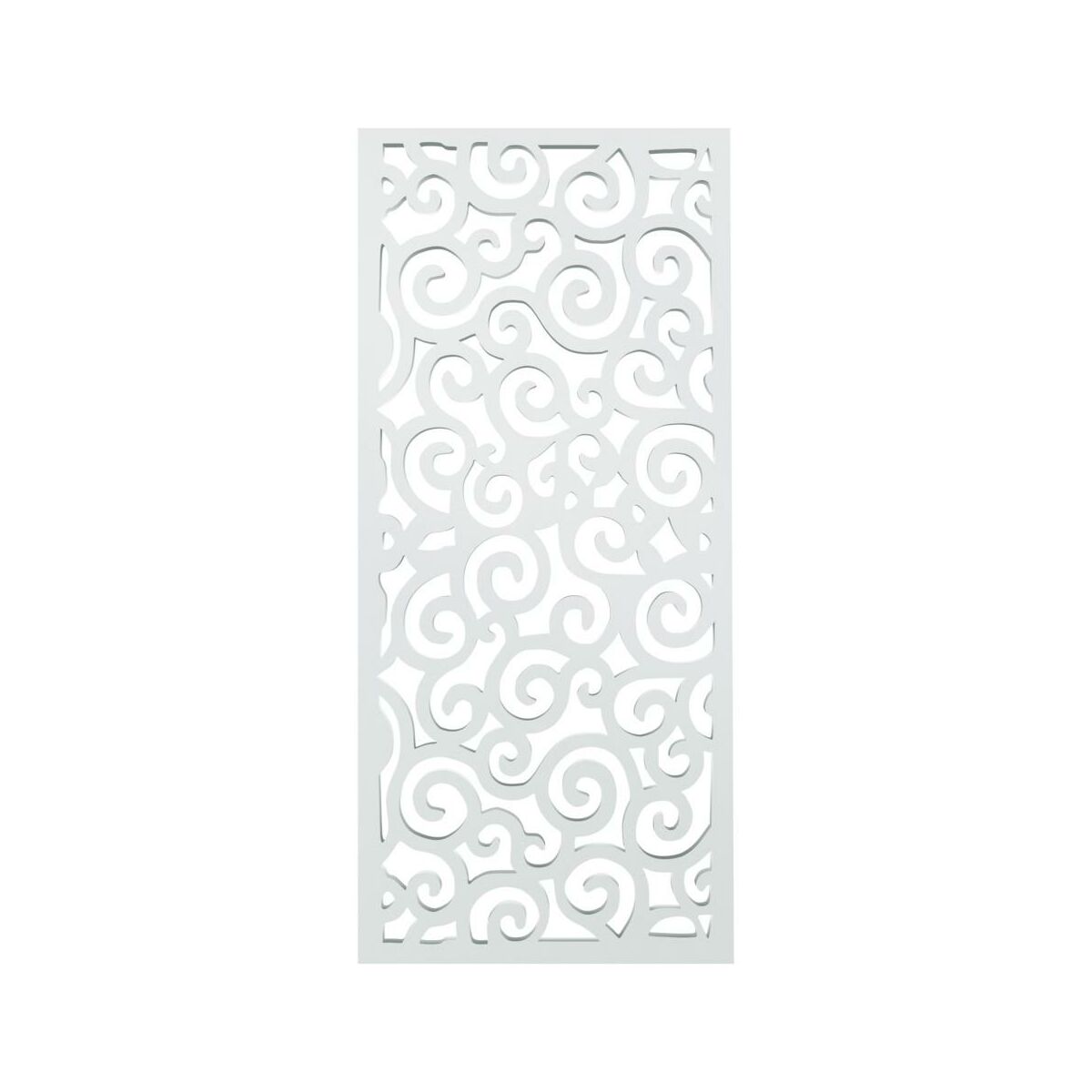 Panel ażurowy Tradycyjny Biały półmatowy 90 x 200 cm
