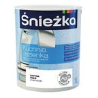 Farba wewnętrzna KUCHNIA I ŁAZIENKA 1 l ŚNIEŻKA