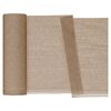 Firana na mb Lino taupe beżowa wys. 300 cm