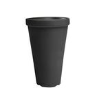 Doniczka plastikowa 48 cm antracytowa CLASSIC TOWER S433 PROSPERPLAST