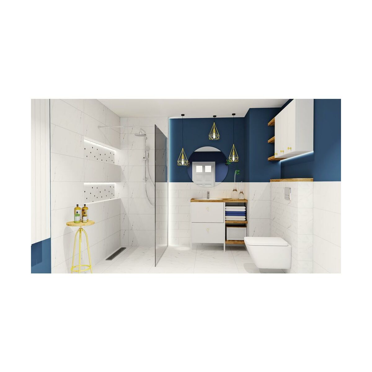 Glazura Carilla White 29.8 X 74.8 Arte