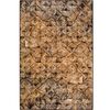 Dywan wełniany ESTERA brązowy 200 x 300 cm