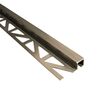 Profil wykończeniowy ZEWNĘTRZNY KWADRATOWY aluminium EASY LINE