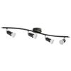 Listwa reflektorowa BASIC czarna GU10