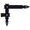 Zawias 370 MM PRAWY CZARNY