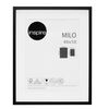 Ramka na zdjęcia MILO 40 x 50 cm czarna MDF INSPIRE