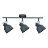 Listwa reflektorowa NIKO 3 BLACK POLUX