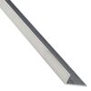 Kątownik aluminiowy 2.6 m x 30 x 20 mm surowy srebrny