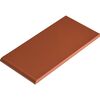 Płytka klinkierowa do parapetów ROT gladki czerwony 350x148x13 mm 11 sztuk w opak. Cerrad
