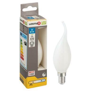 Żarówka LED E14 (230 V) 4.5 W 470 lm Ciepła biel LEXMAN