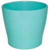 Osłonka ceramiczna 24 cm turkusowa TOSKANIA CERAMIK