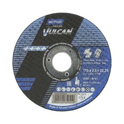 Tarcza do cięcia T41 115 x 2.5 x 22.23 STAL NORTON VULCAN