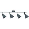 Listwa reflektorowa FIONA 4 BLACK czarna E14 POLUX