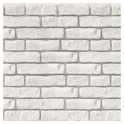 Kamień dekoracyjny gipsowy Harvard Biały 0.44 m2 Maxstone