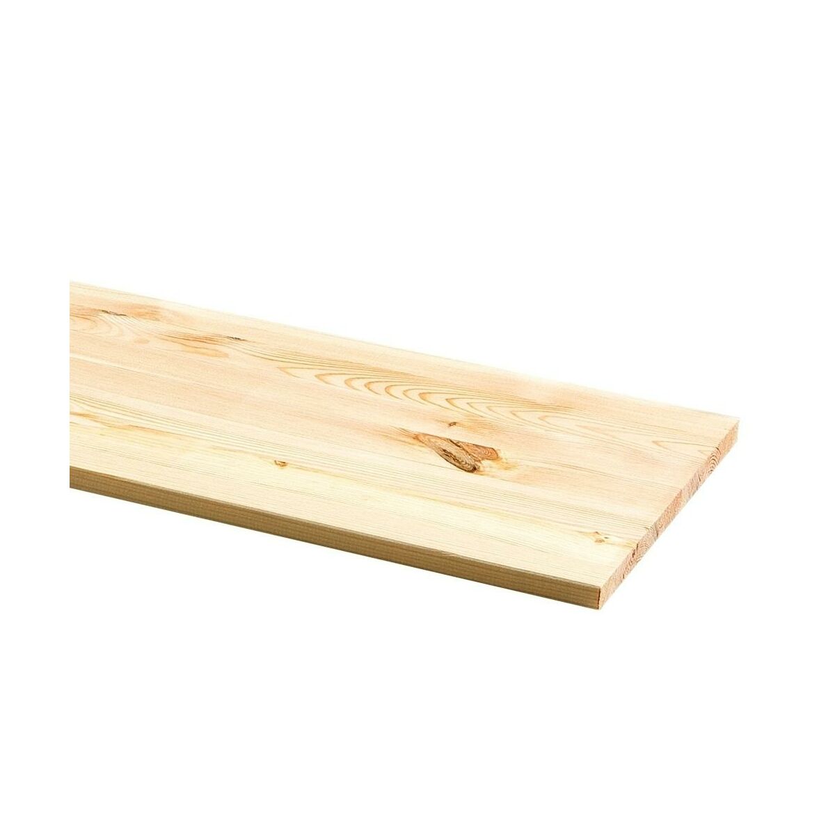 Półka ścienna drewniana klejona sosna z sękami 1.8x40x150 cm Pro-Drewex
