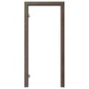 Ościeżnica REGULOWANA do skrzydeł bezprzylgowych 90 Lewa Dąb brązowy 120 - 140 mm PORTA