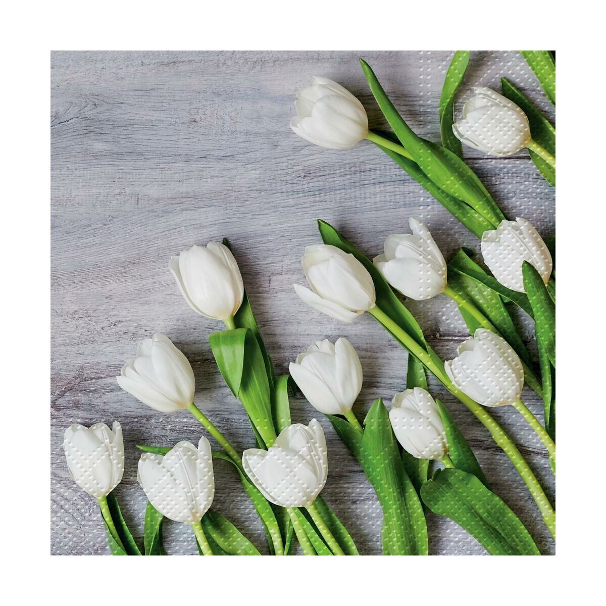 Serwetki White tulips 33 x 33 cm 20 szt.