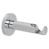 Wspornik do karnisza 20 mm pojedynczy ścienny chrom dł. 76 mm INSPIRE