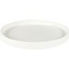 Świecznik ceramiczny śr. 20 cm biały