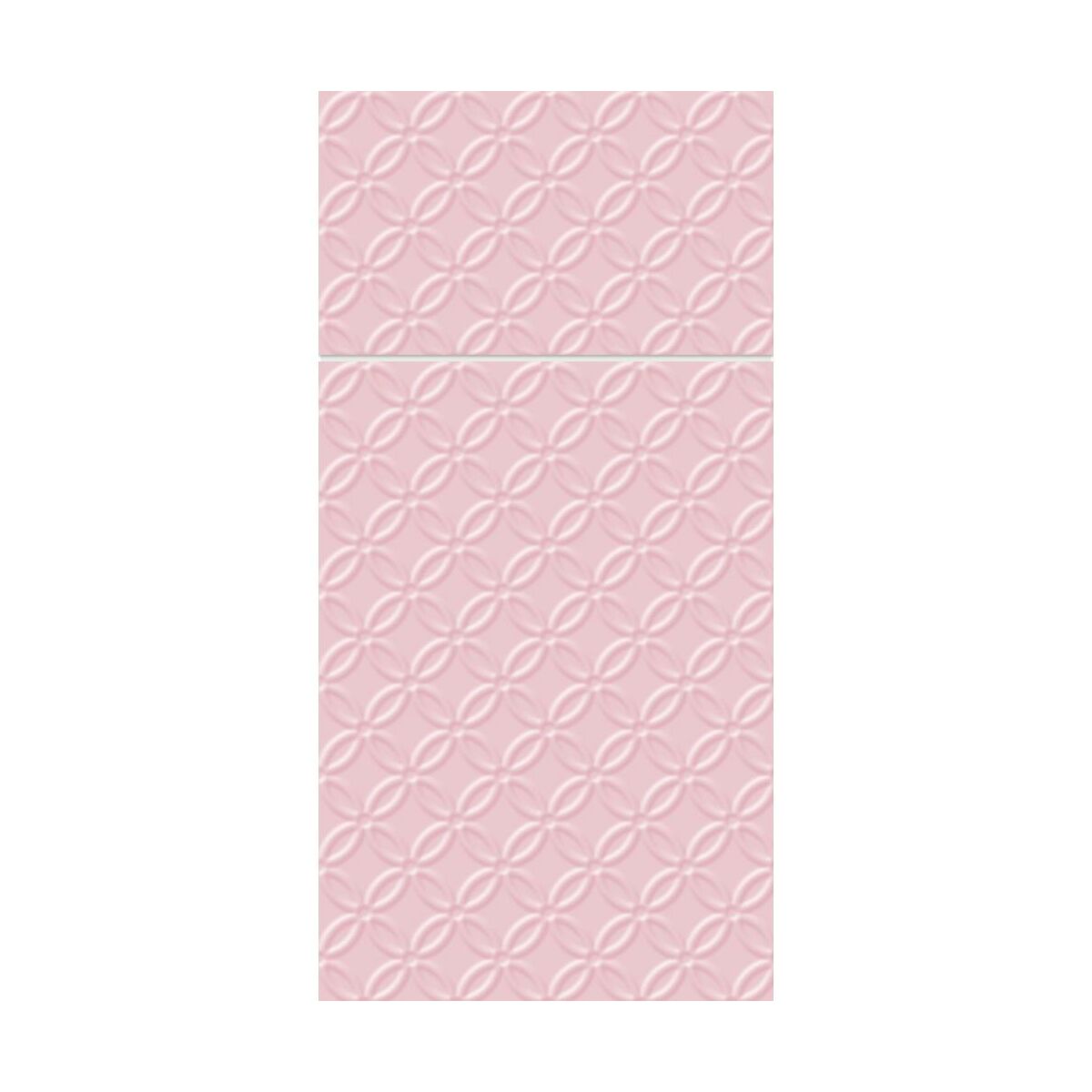 Serwetki z kieszonką Modern różowe 40 x 40 cm 16 szt.