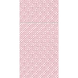 Serwetki z kieszonką Modern różowe 40 x 40 cm 16 szt.