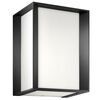 Kinkiet zewnętrzny SKIES IP44 ciemnoszary aluminium E27 PHILIPS