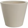 Osłonka na doniczkę 14 cm ceramiczna kremowa
