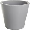 Osłonka na doniczkę 14 cm ceramiczna grafitowa