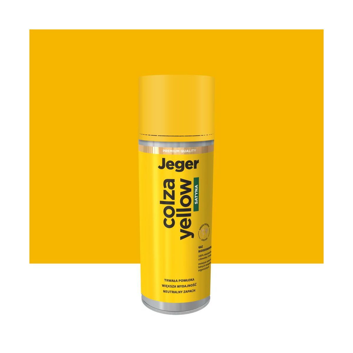 Spray 0.4 l żółty satynowy Jeger