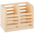 Ociekacz na sztućce z podstawką SOSNOWY 16 x 9 x 13 cm ADEO