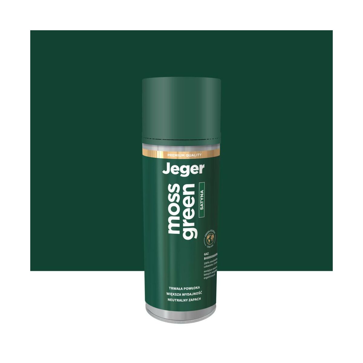 Spray 0.4 l zielony satynowy Jeger