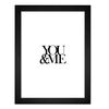 Obraz YOU & ME 35.8 x 45.8 cm STYLER