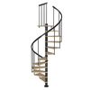 Schody spiralne MONTREAL Classic 2 Dąb fornirowany 140 cm DOLLE