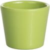 Osłonka na doniczkę 10 cm ceramiczna zielona KAKTUS