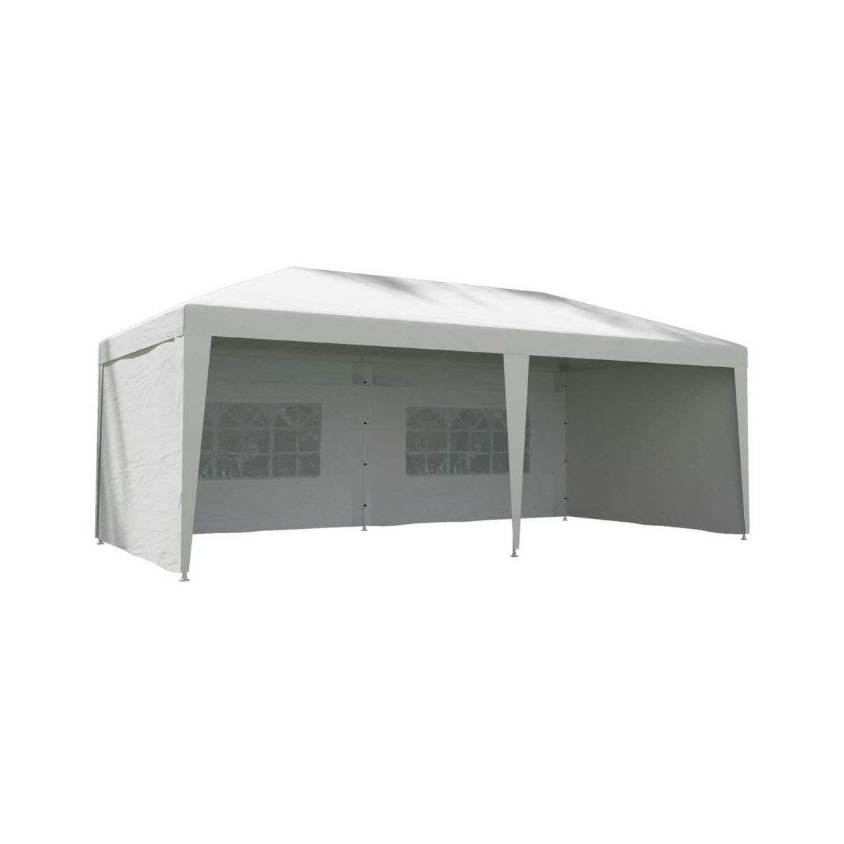 Namiot Ogrodowy 3 X 6 M Bruma Bialy Z Oknami Pawilony I Namioty Ogrodowe W Atrakcyjnej Cenie W Sklepach Leroy Merlin