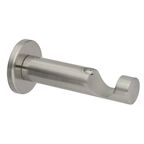 Wspornik do karnisza 28 mm pojedynczy ścienny nikiel dł. 92 mm INSPIRE