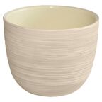 Doniczka ceramiczna 14 cm kremowa KLASYK CERAMIK