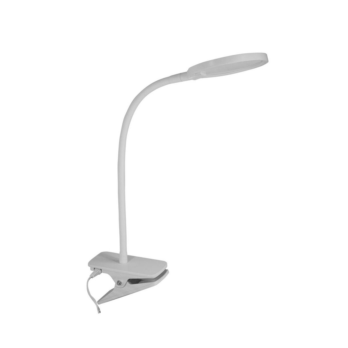 Lampa biurkowa Starla biała LED Inspire