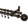 Karnisz Retro 200 cm podwójny miedź 19 mm