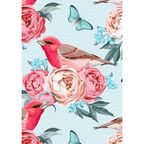 Kanwa ARTCANVAS BIRD IN FLOWERS 70 x 100 cm