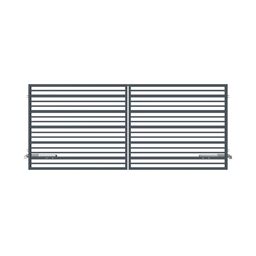 Brama dwuskrzydłowa Rubin 3,5x1,5 m automat Polargos