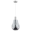 Lampa wisząca Tomber srebrna E27 Alfa