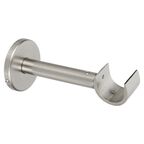 Wspornik do karnisza 28 mm pojedynczy ścienny nikiel regulowana długość 110-160 mm INSPIRE